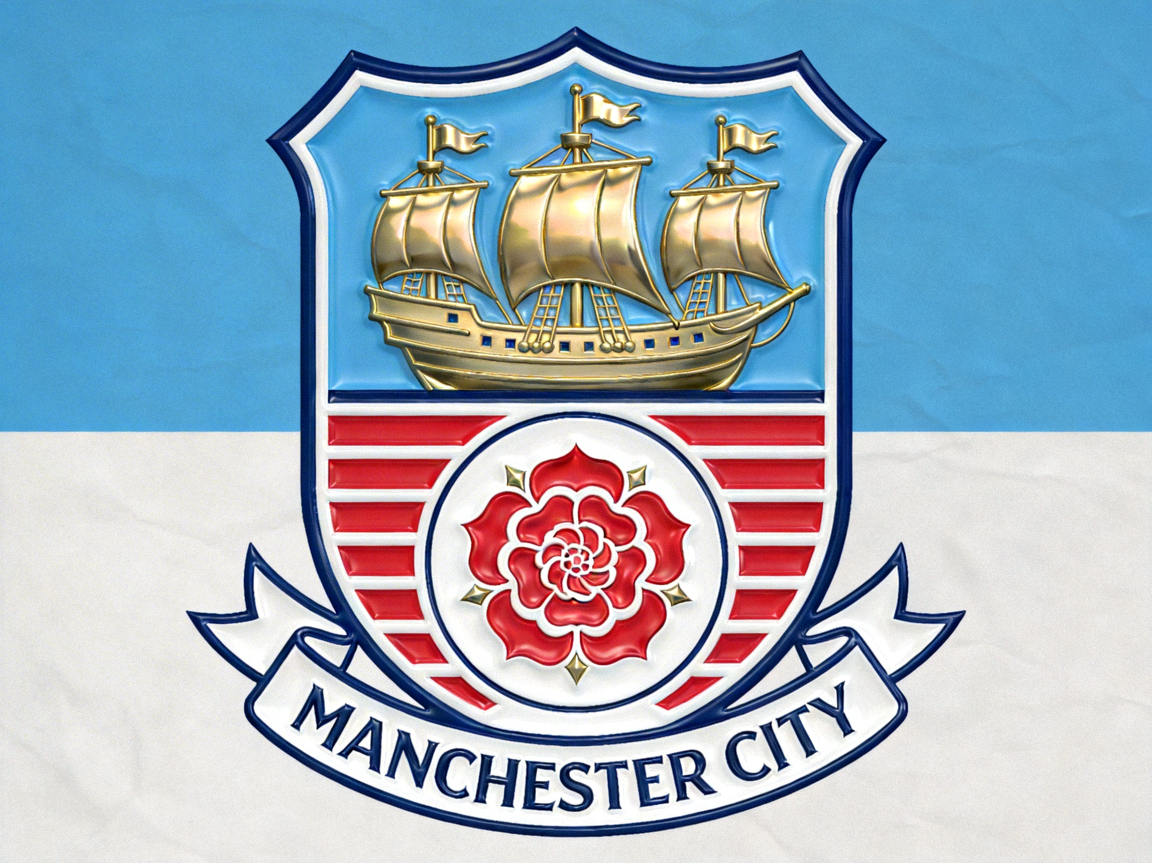 曼彻斯特城足球俱乐部队徽